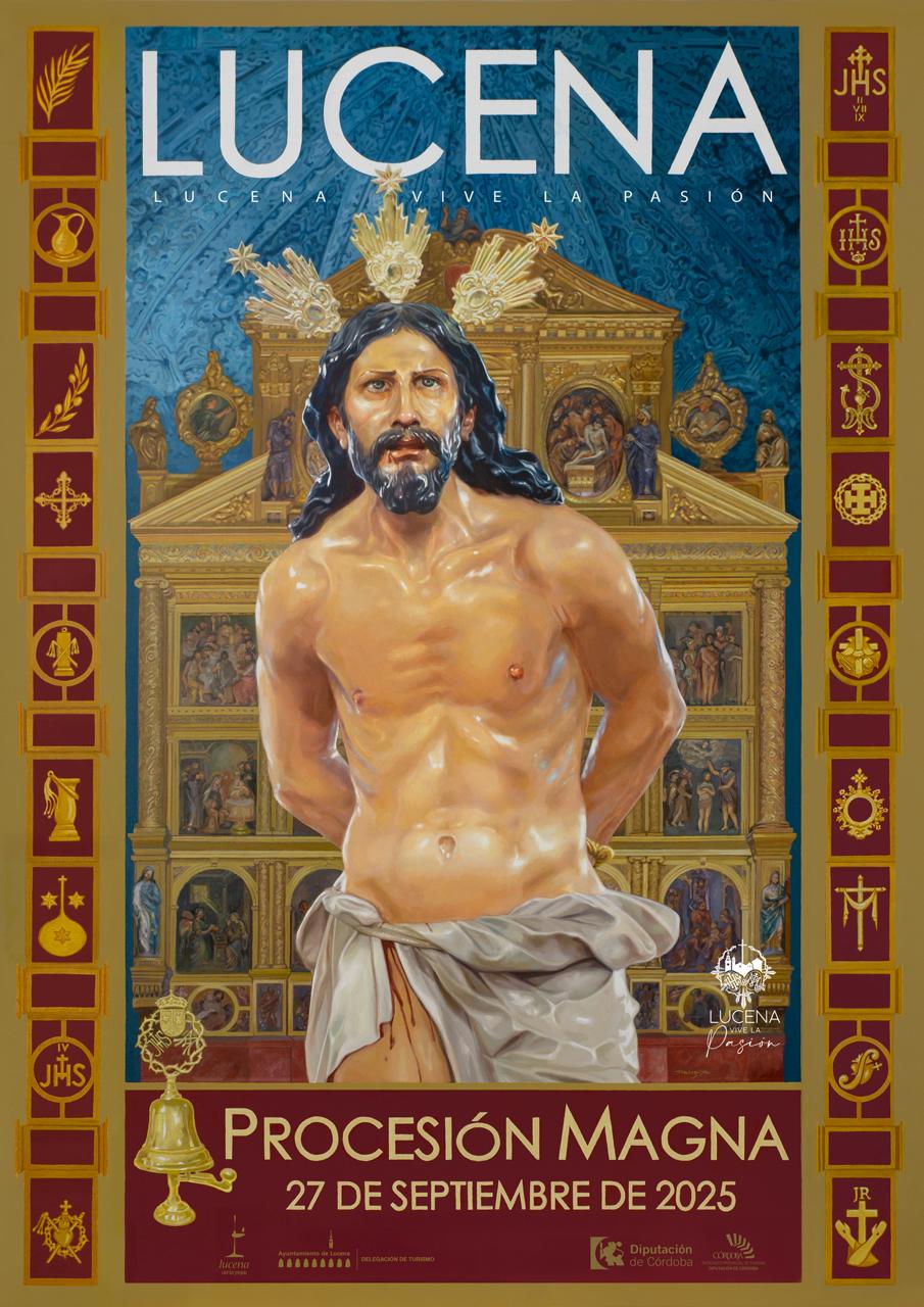 Cartel Oficial Procesión Magna Pasionista Lucena