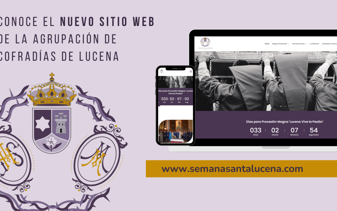 La Agrupación de Cofradías estrena nueva página web con especial atención a la Magna