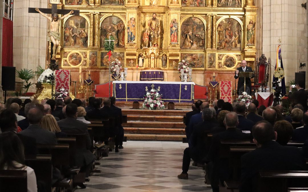 El Pregón pronunciado por Jaime Verdú abre el pórtico de la Semana Santa lucentina