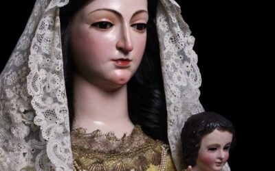 La restauración de Nuestra Señora del Rosario de Lucena revela que la imagen fue realizada en 1713 por Diego de Ramos